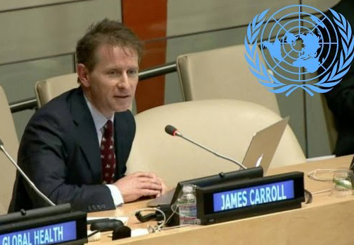 James Carroll speaks to the UN about PhotoBioModulation